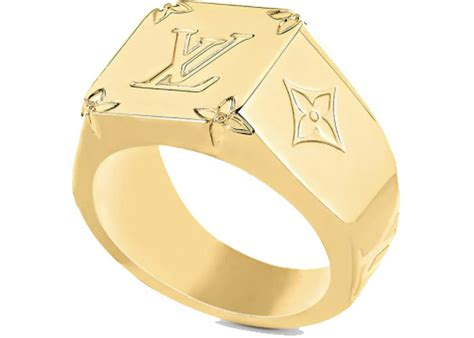 Louis Vuitton monogram ring